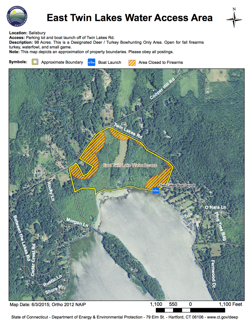 East Twin Lakes Water Access Area