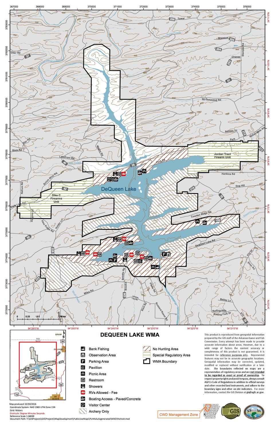 DeQueen Lake WMA