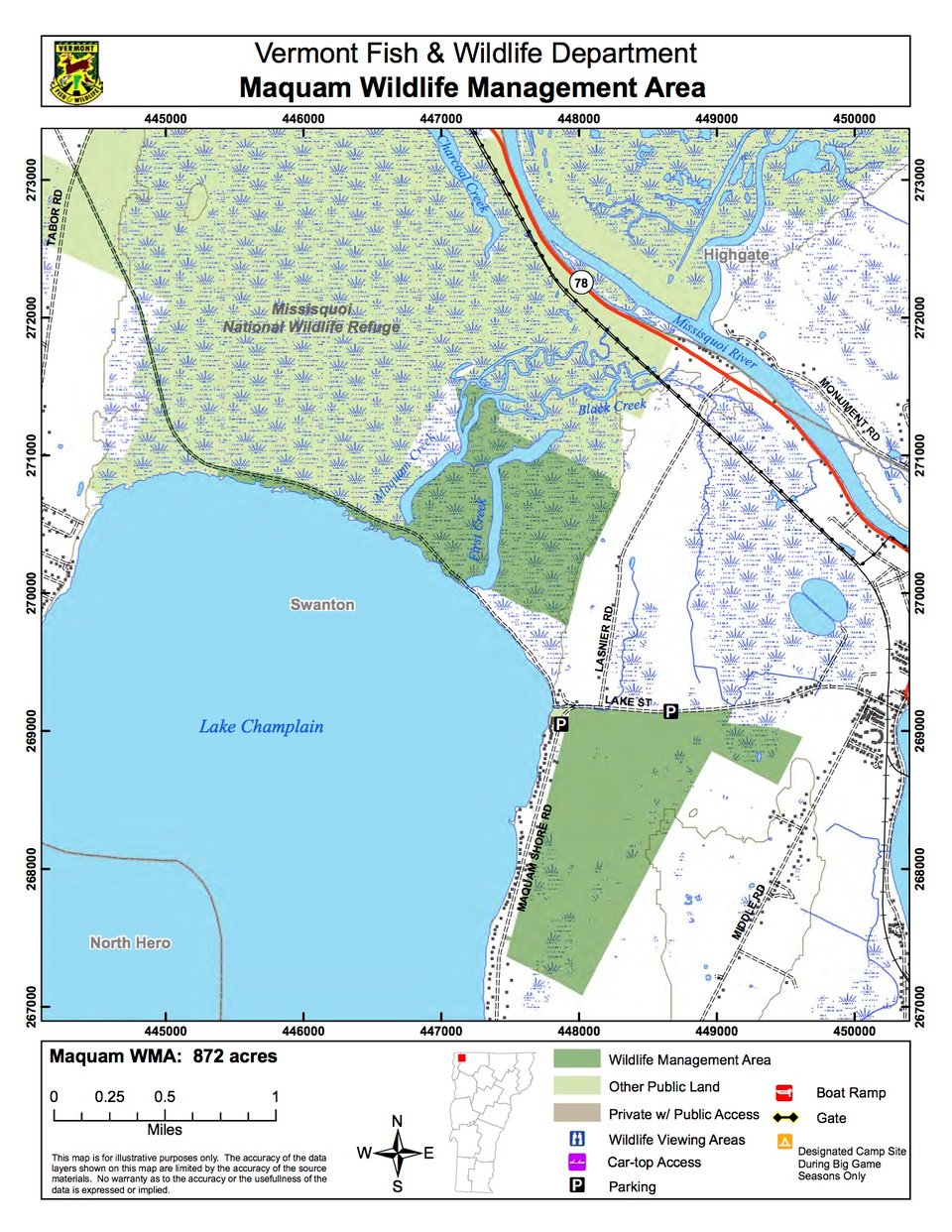 Maquam Bay Wildlife Management Area