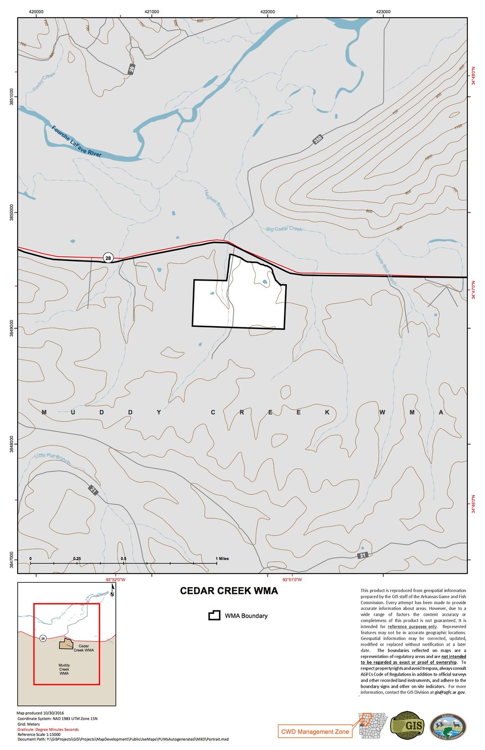 Cedar Creek WMA