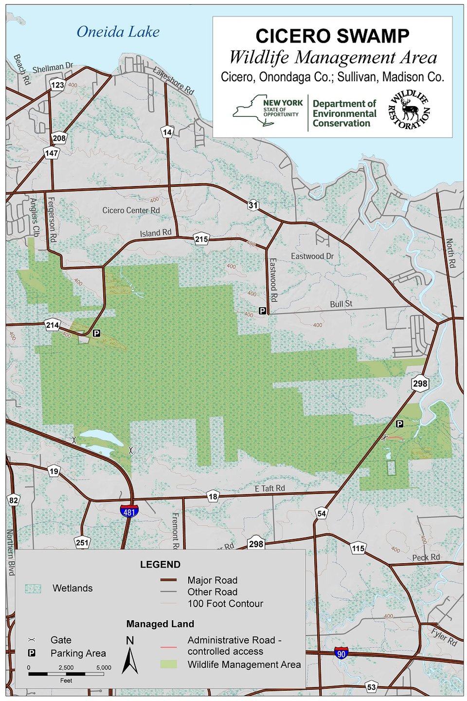 Cicero Swamp Wildlife Management Area