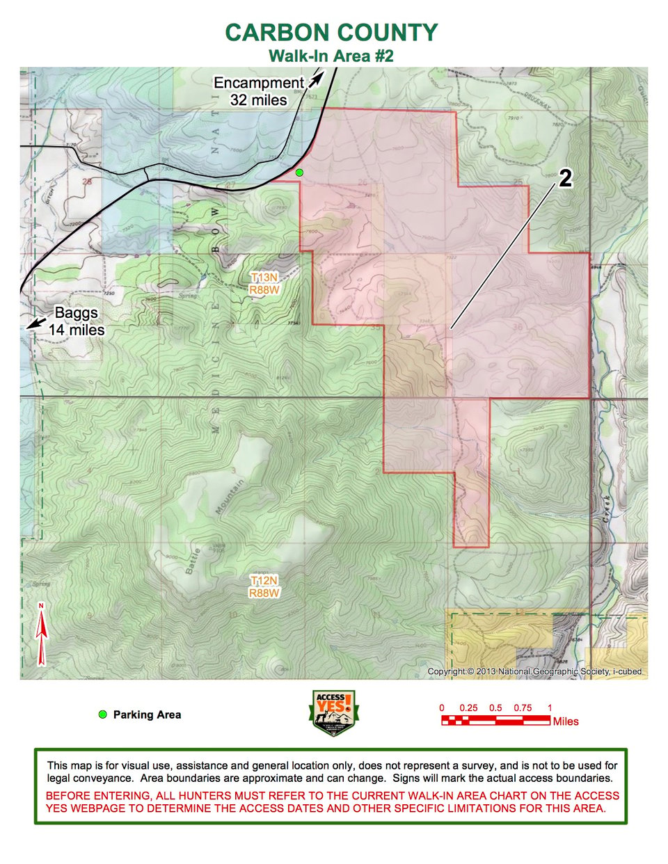 Carbon County Walk In Area 2