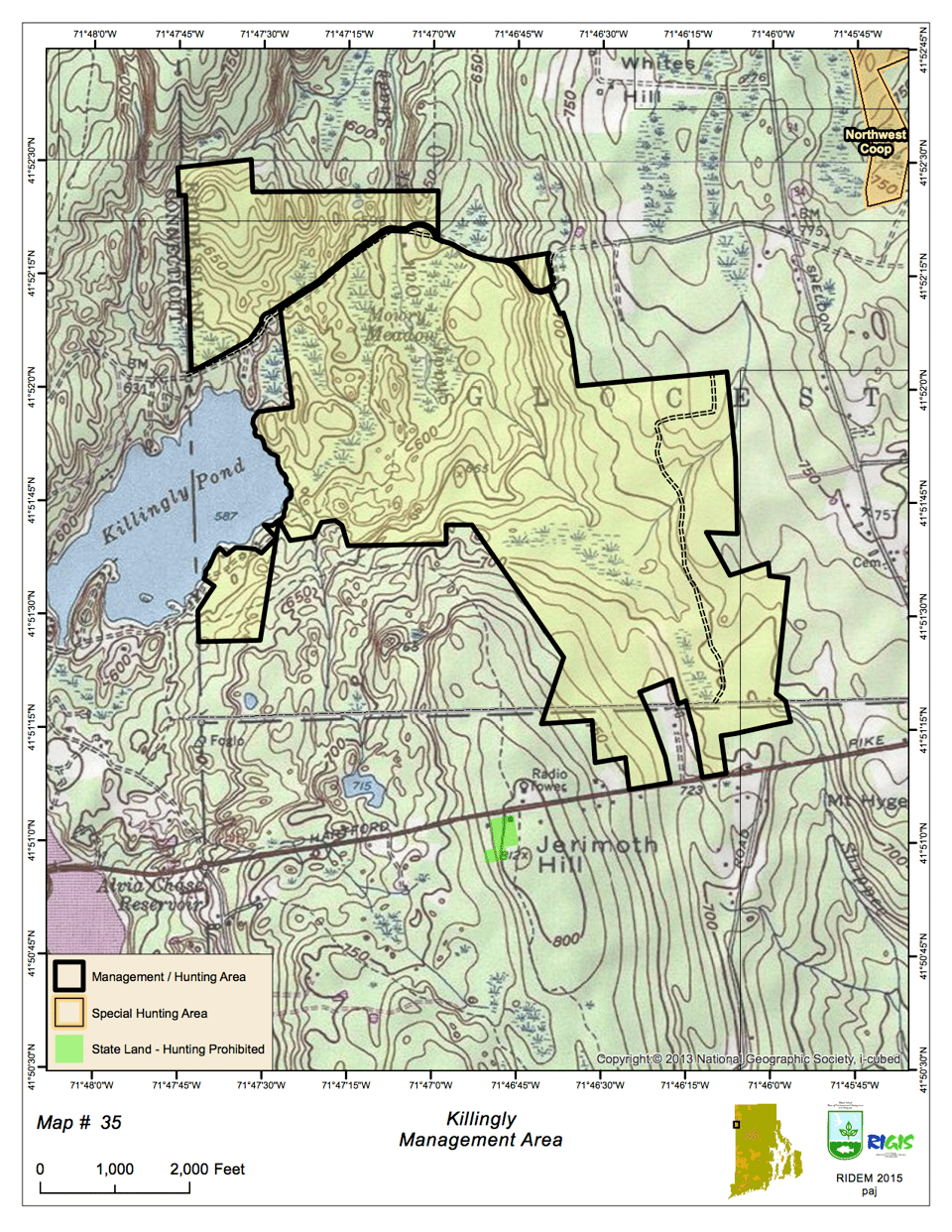 Killingly Management Area