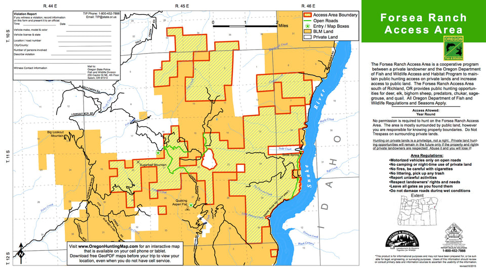Forsea Access Area