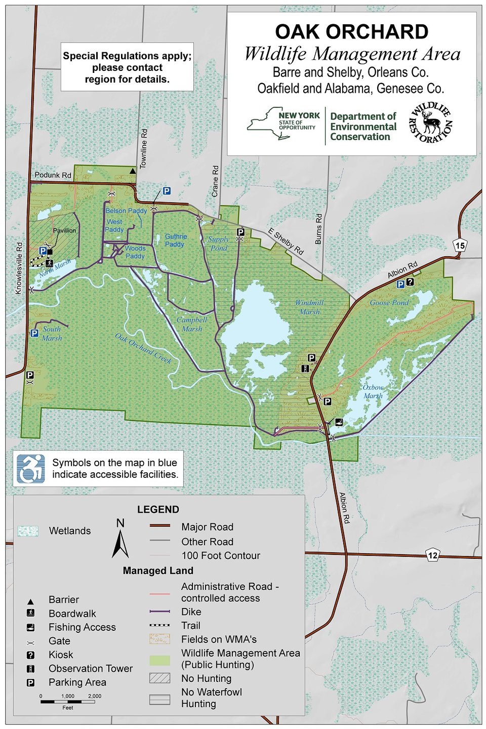 Oak Orchard and Tonawanda Wildlife Management Areas
