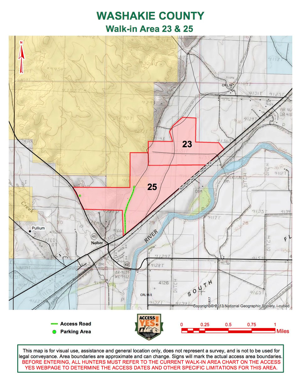Washakie County Walk In Area 25