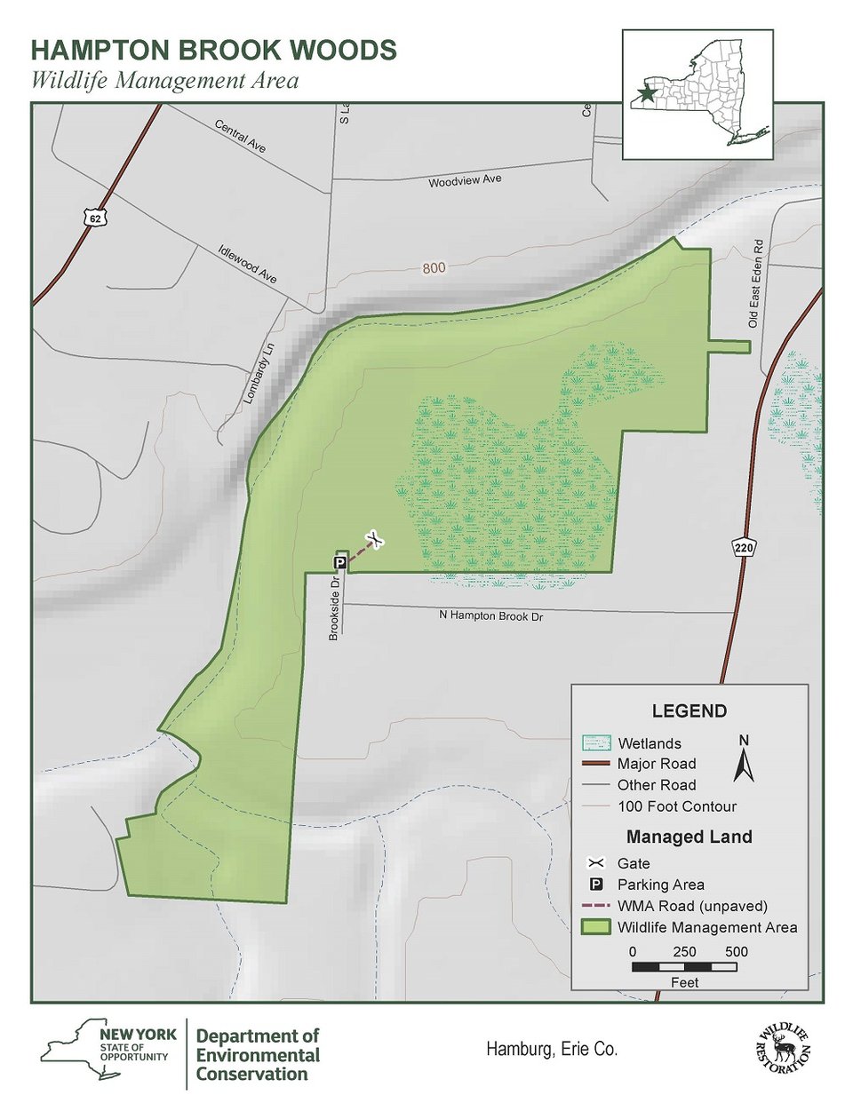 Hampton Brook Woods Wildlife Management Area
