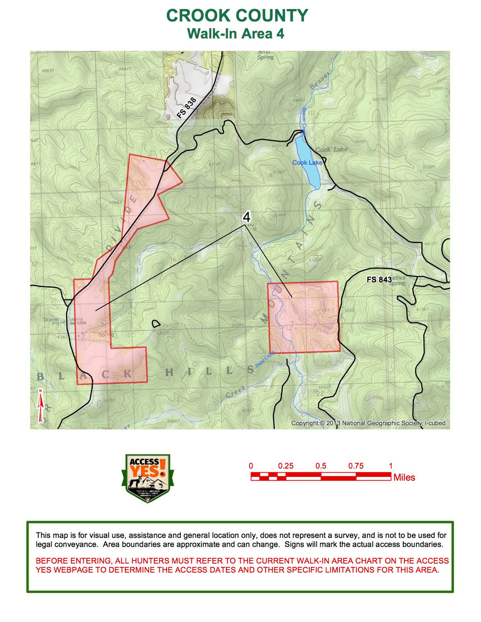 Crook County Walk In Area 4
