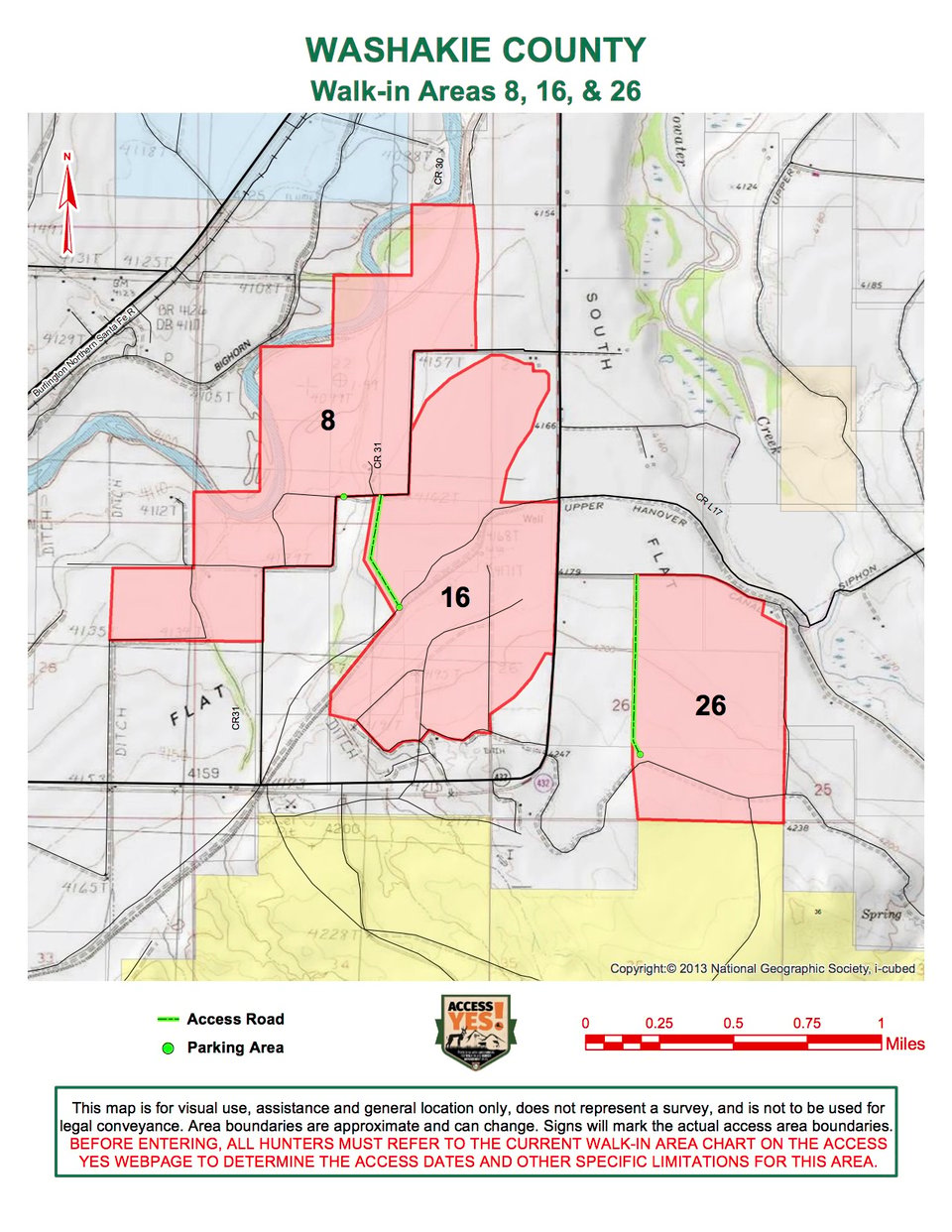 Washakie County Walk In Area 16