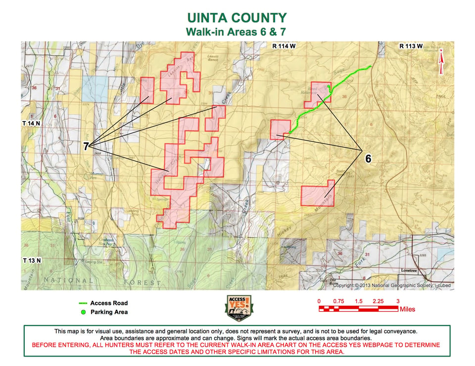Uinta County Walk In Area 7
