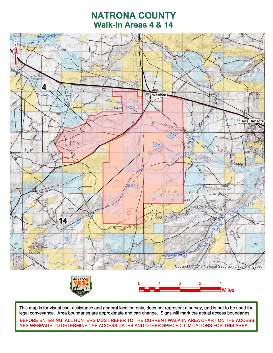 Natrona County Walk In Area 4