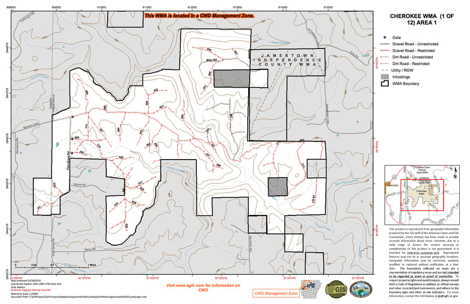Cherokee WMA