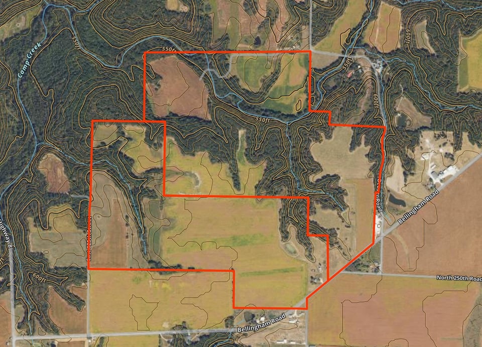 431 acres for lease in Macomb Illinois
