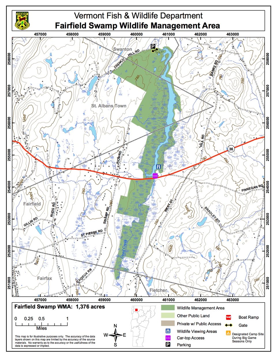 Fairfield Swamp Wildlife Management Area