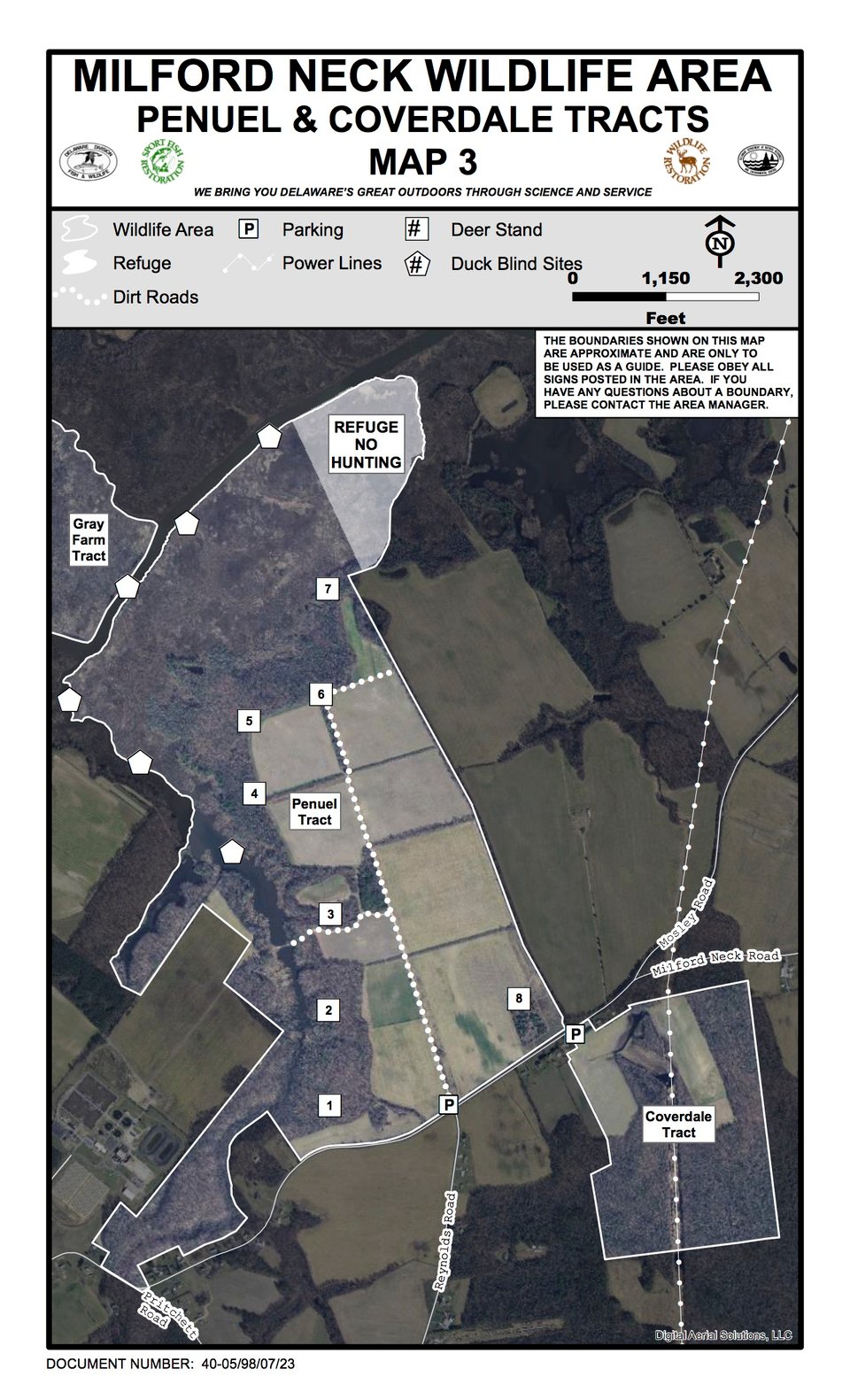 Milford Neck Wildlife Area - Penuel & Coverdale Tracts