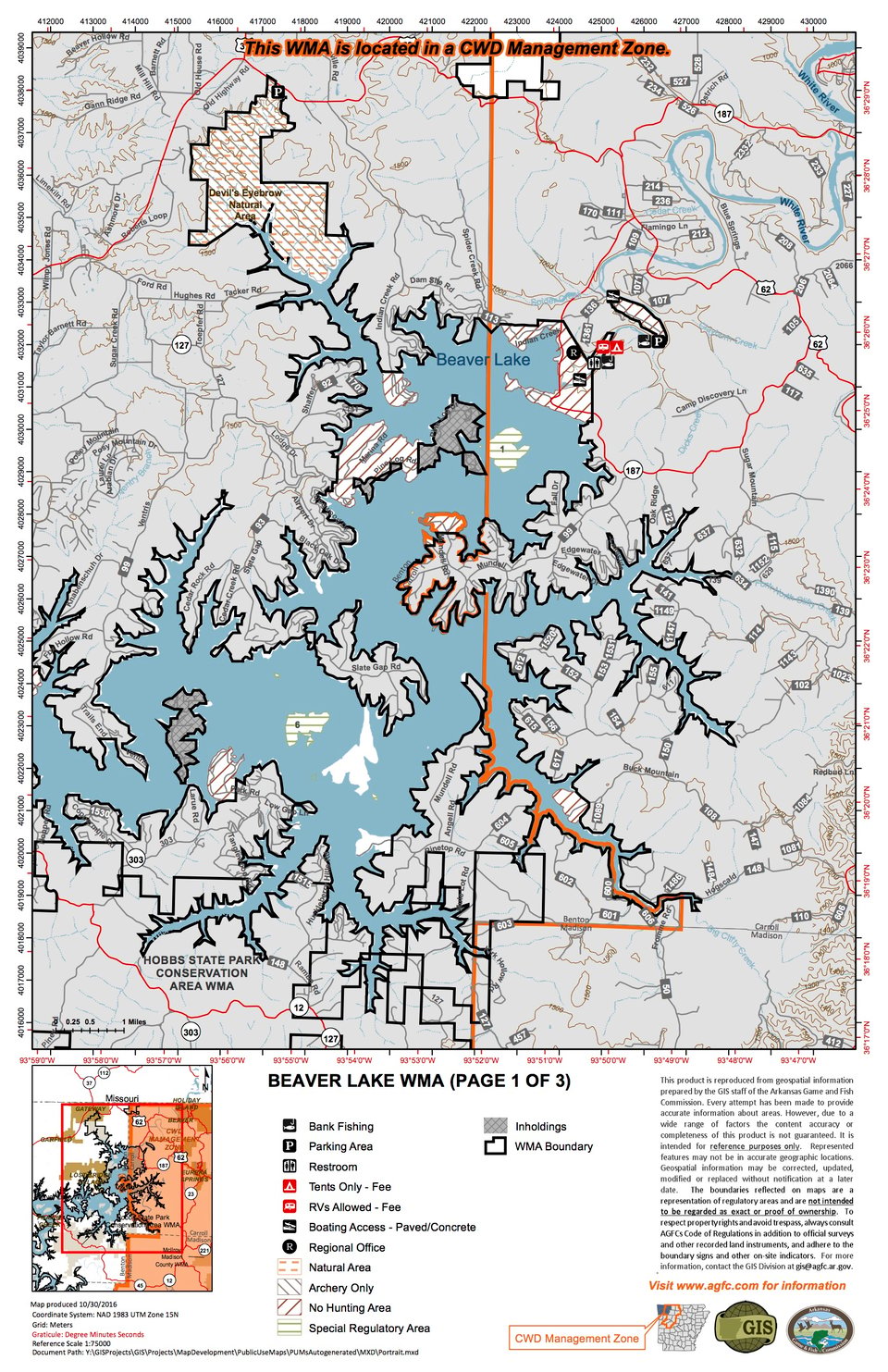 Beaver Lake WMA
