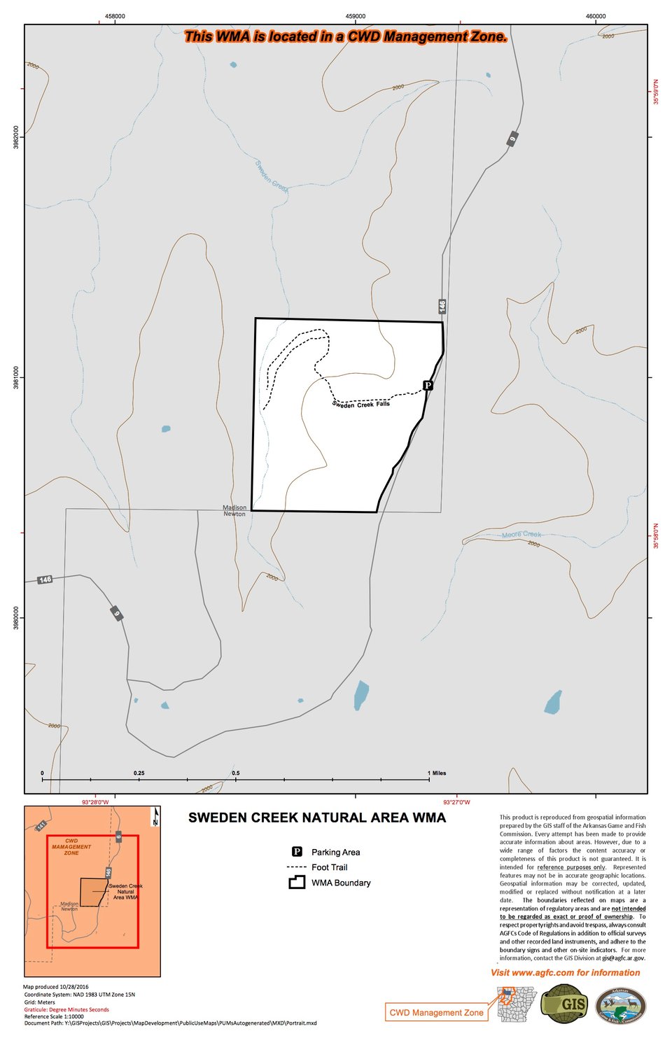 Sweden Creek Natural Area WMA