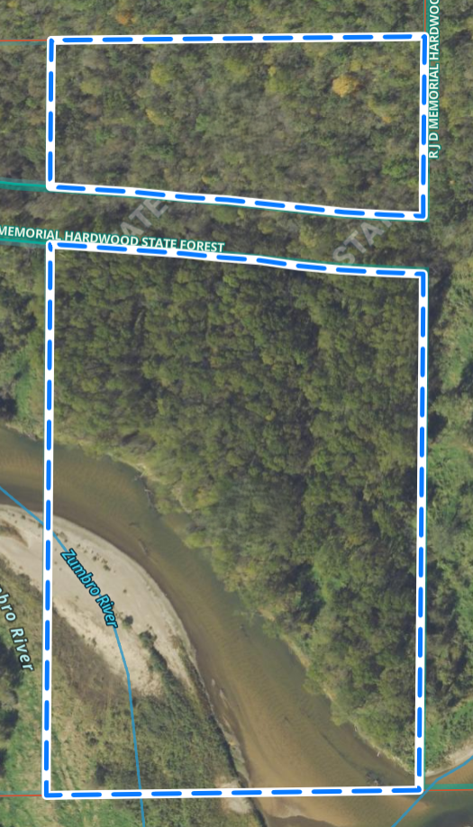 18 acres for lease in Wabasha
