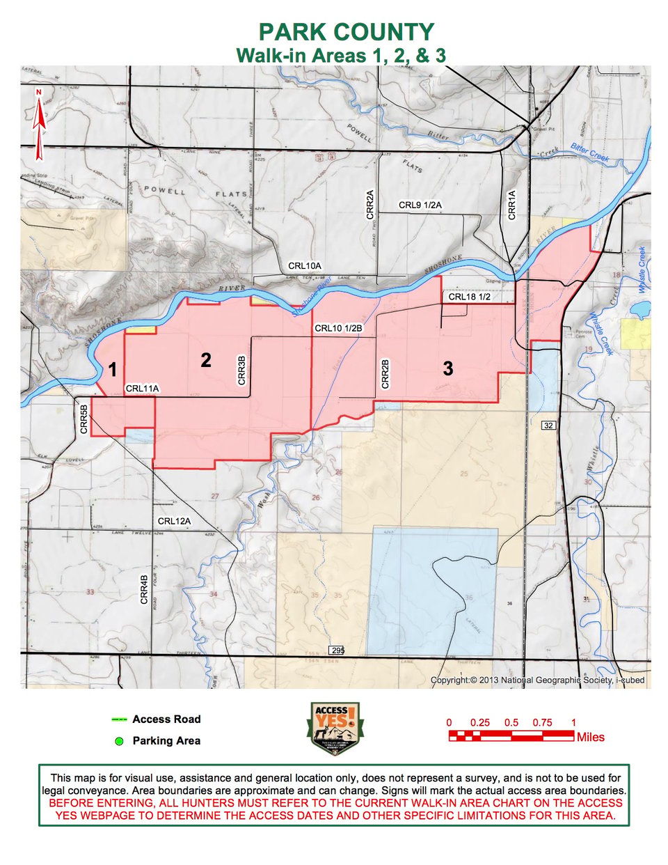 Park County Walk In Area 3