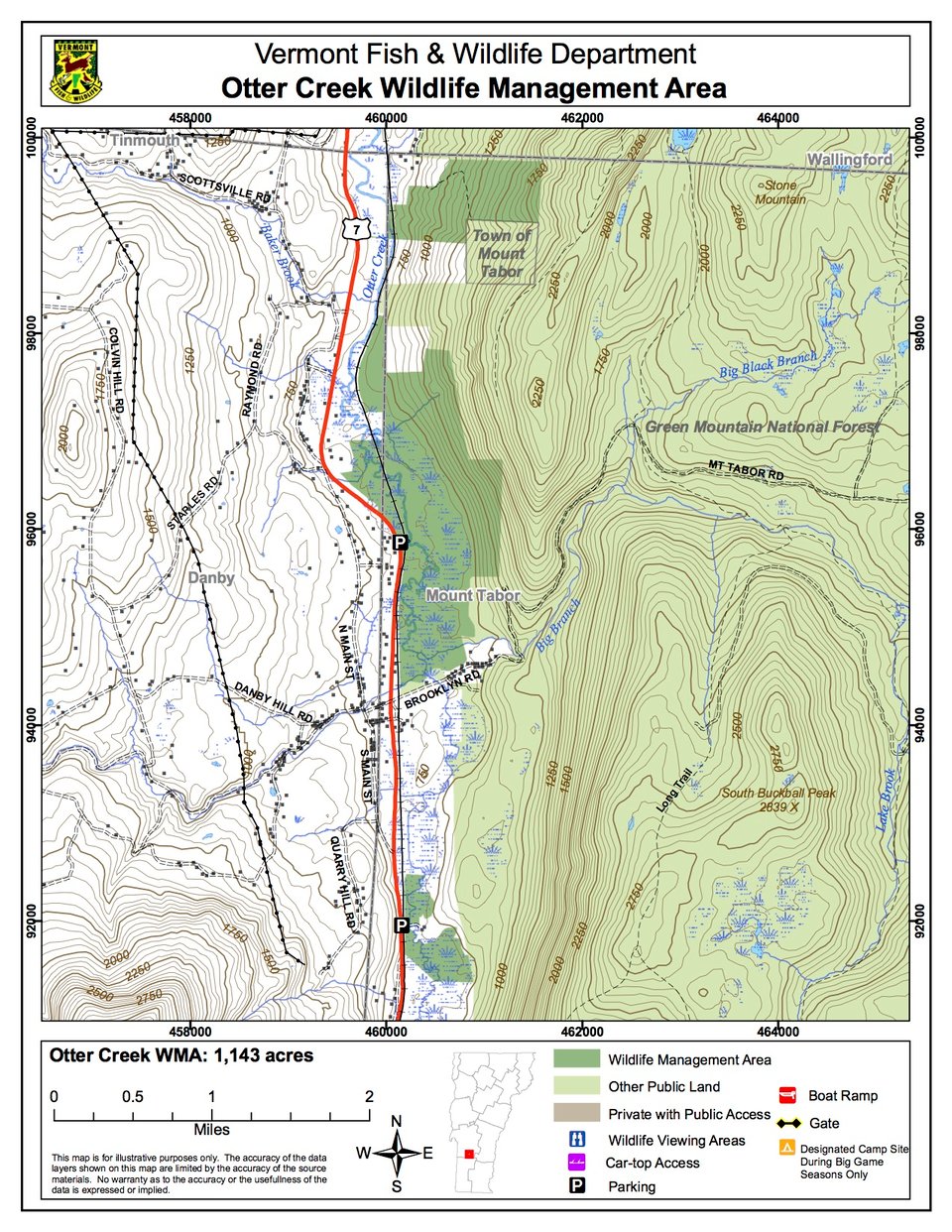 Otter Creek Wildlife Management Area802-777-7480