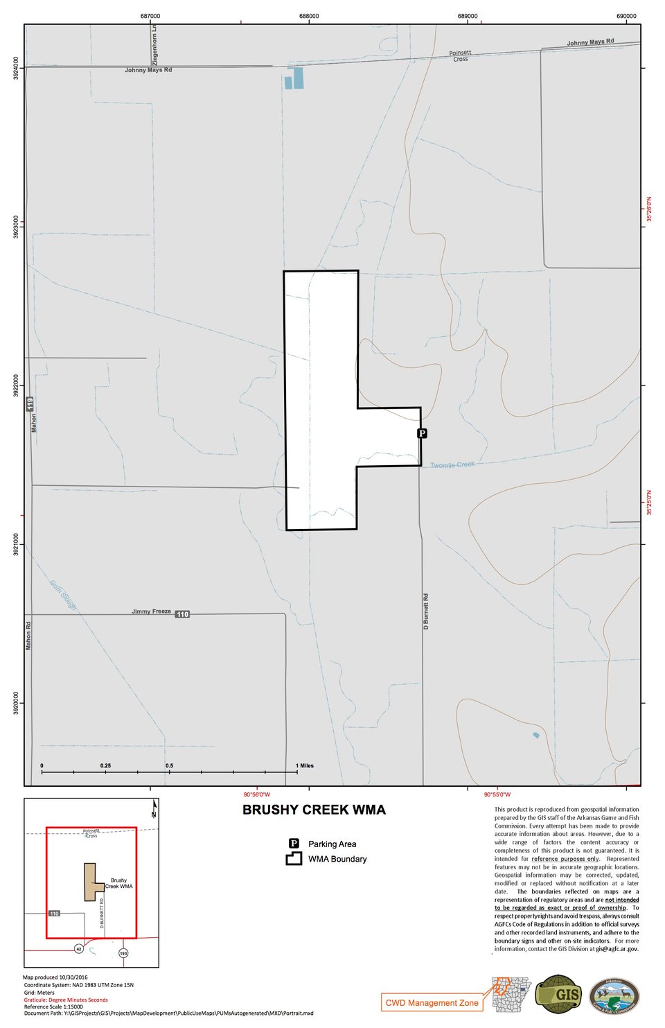 Brushy Creek WMA