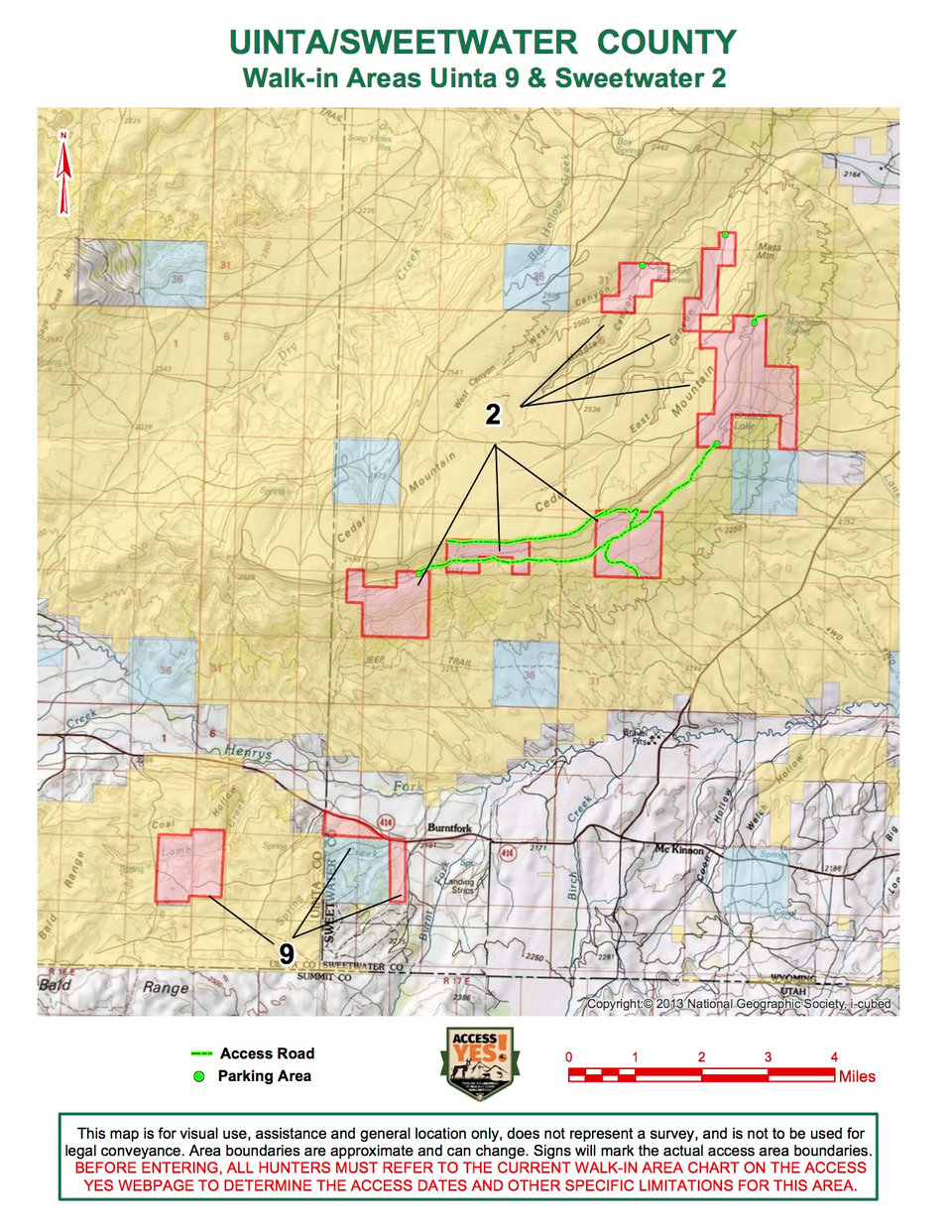 Uinta County Walk In Area 9