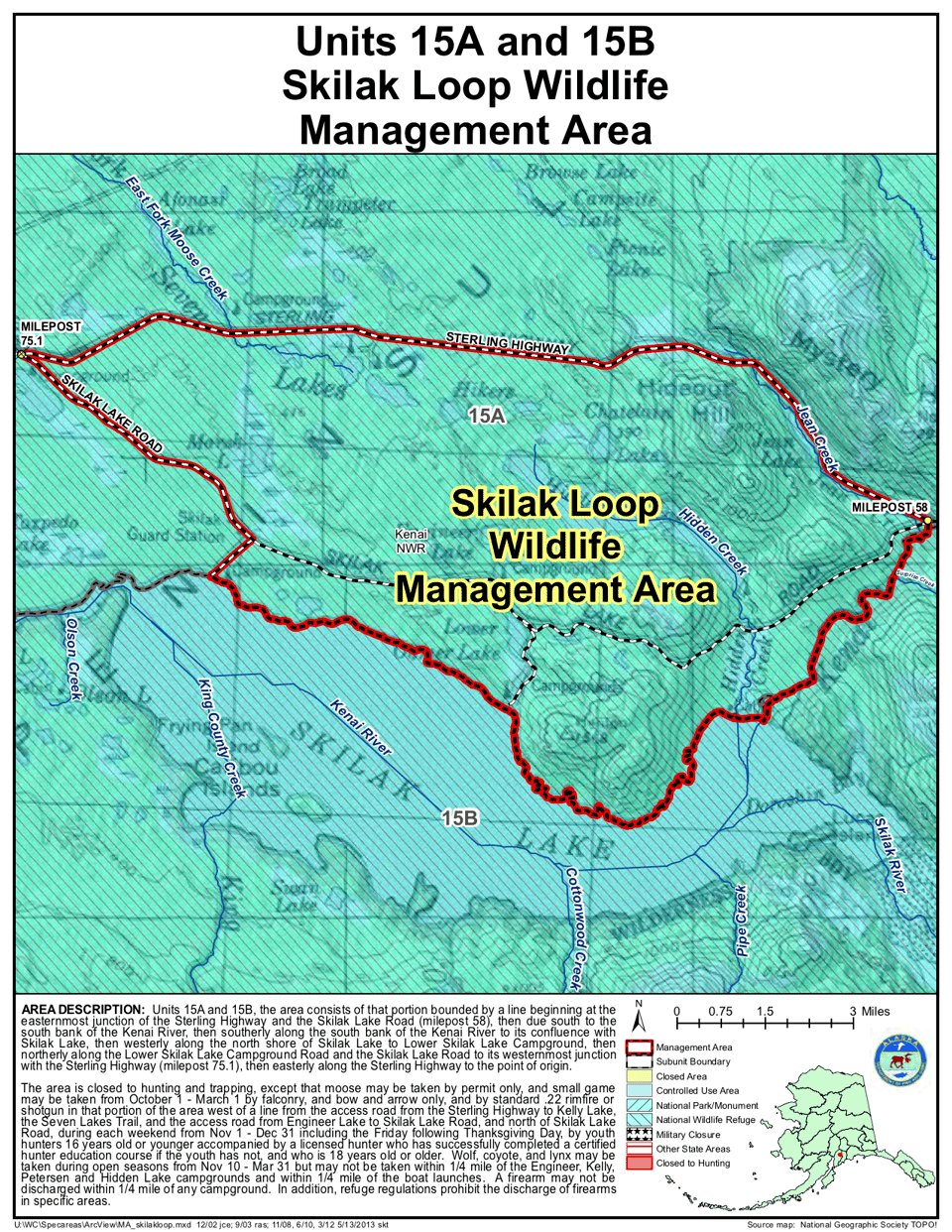 Skilak Loop Wildlife Management Area