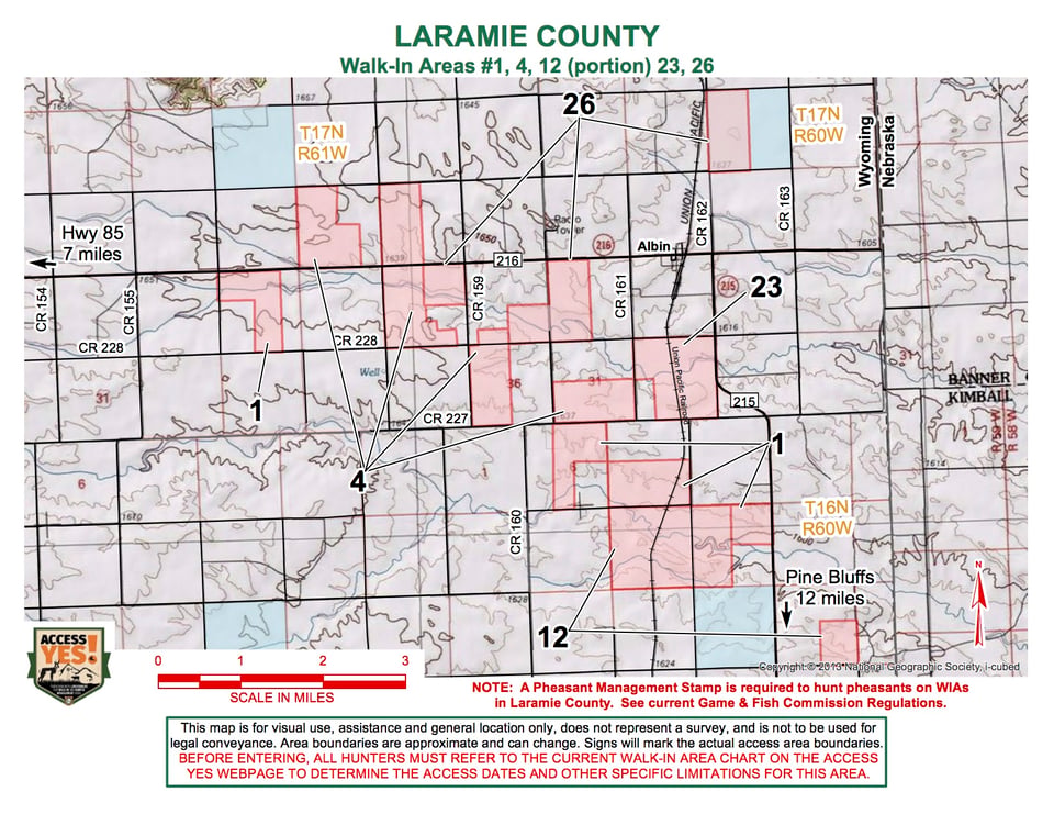Laramie County Walk In Area 26