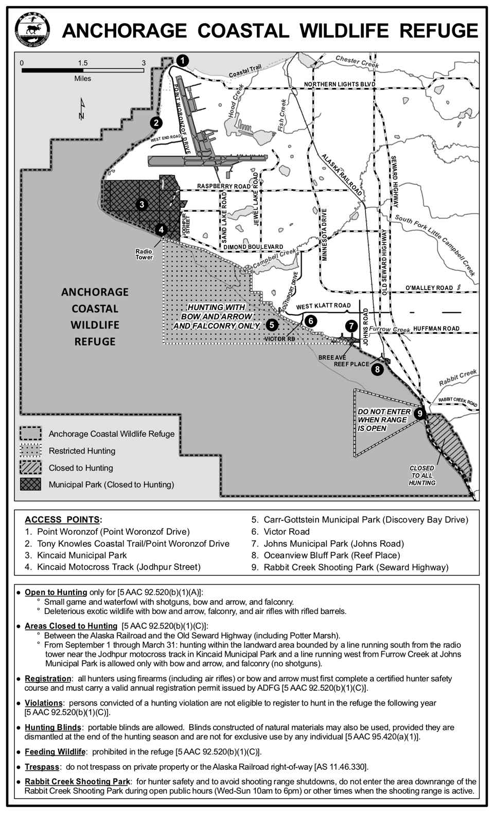 Anchorage Coastal Wildlife Refuge