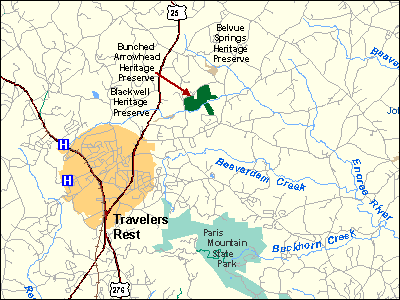 Bunched Arrowhead Heritage Preserve
