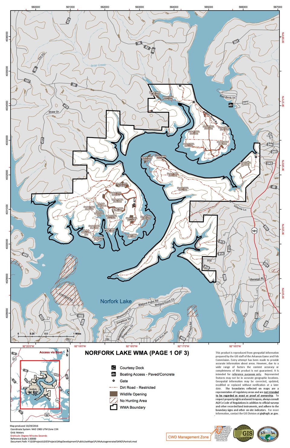 Norfork Lake WMA