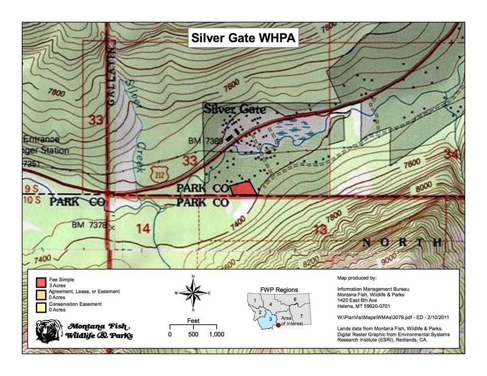 Silver Gate WHPA WMA