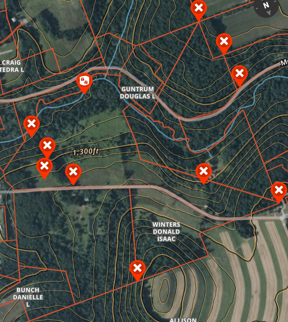 95 acres in Clarion  for lease