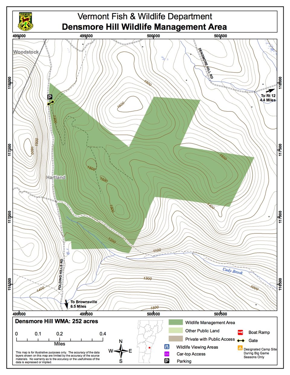 Densmore Hill Wildlife Management Area