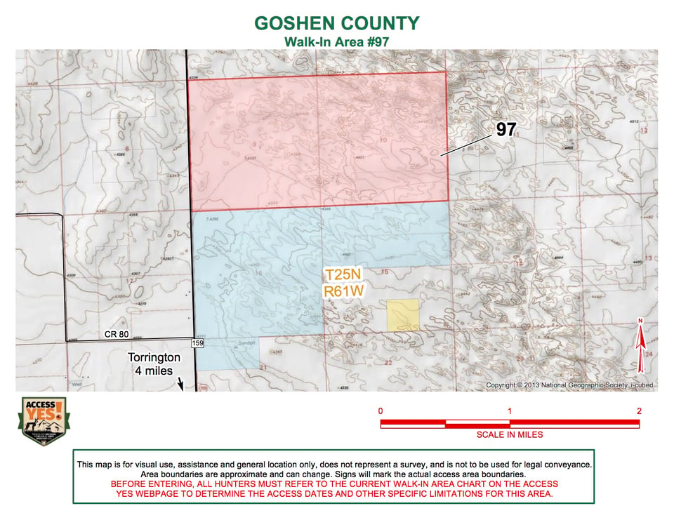 Goshen County Walk In Area 97