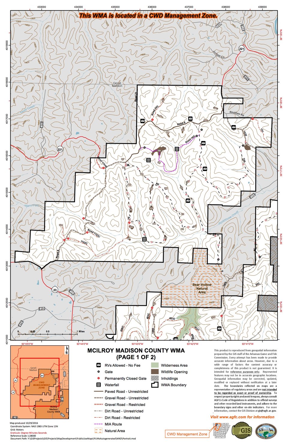 McIlroy Madison County WMA