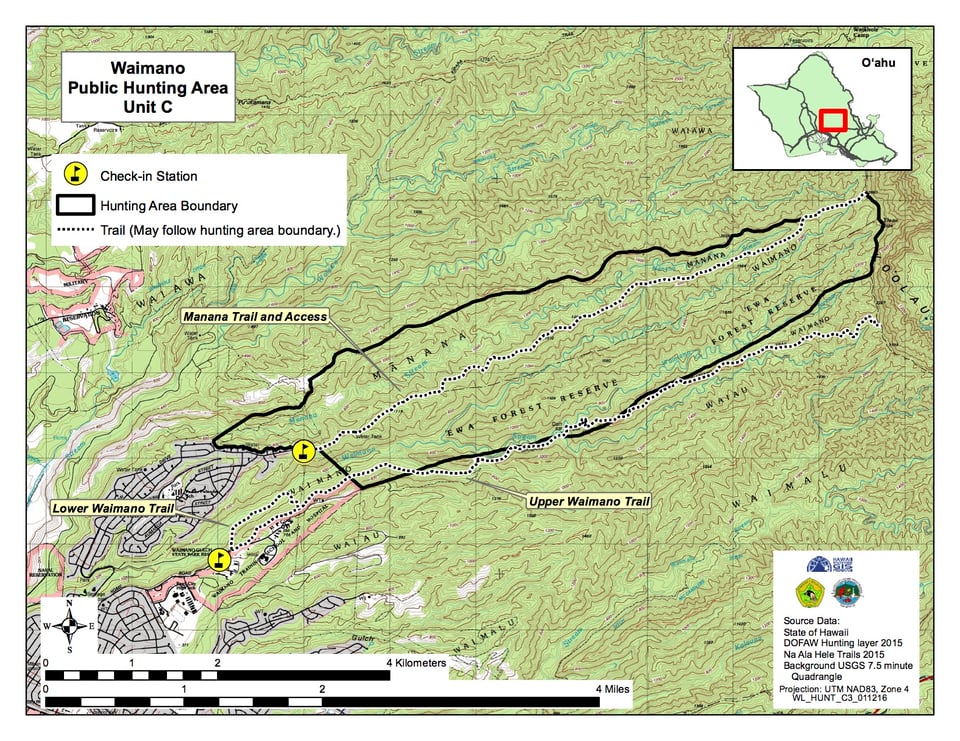 Waimano Public Hunting Area C