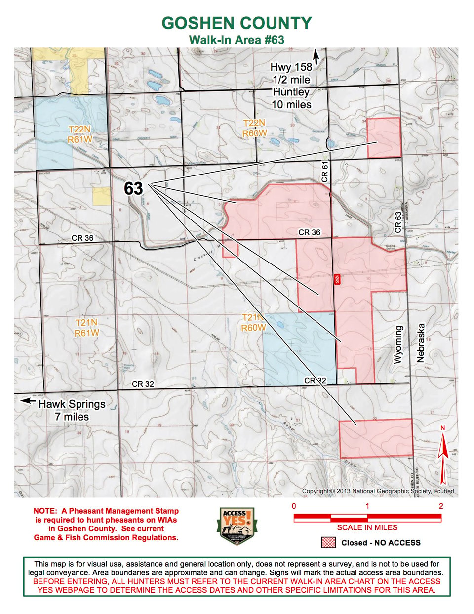 Goshen County Walk In Area 63