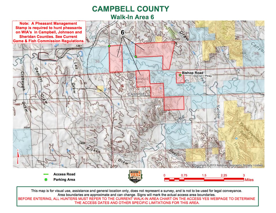Campbell County Walk In area 6