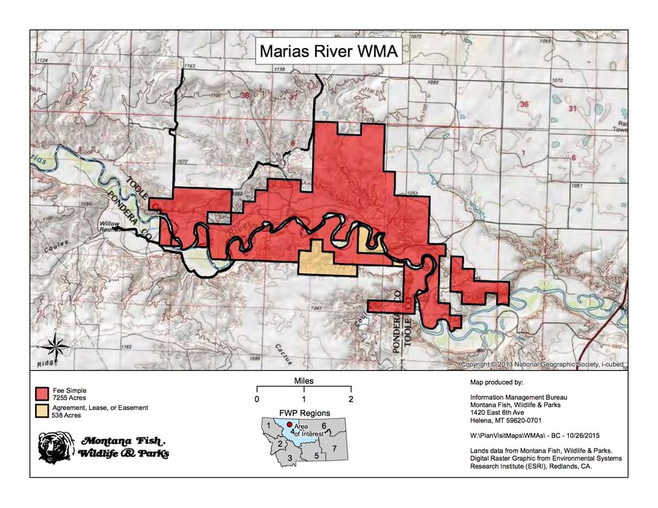 Marias River WMA