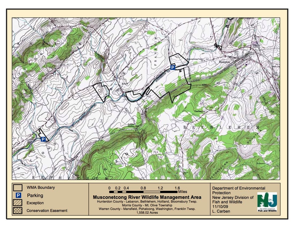 Musconetcong River Wildlife Management Area - Bethlehem