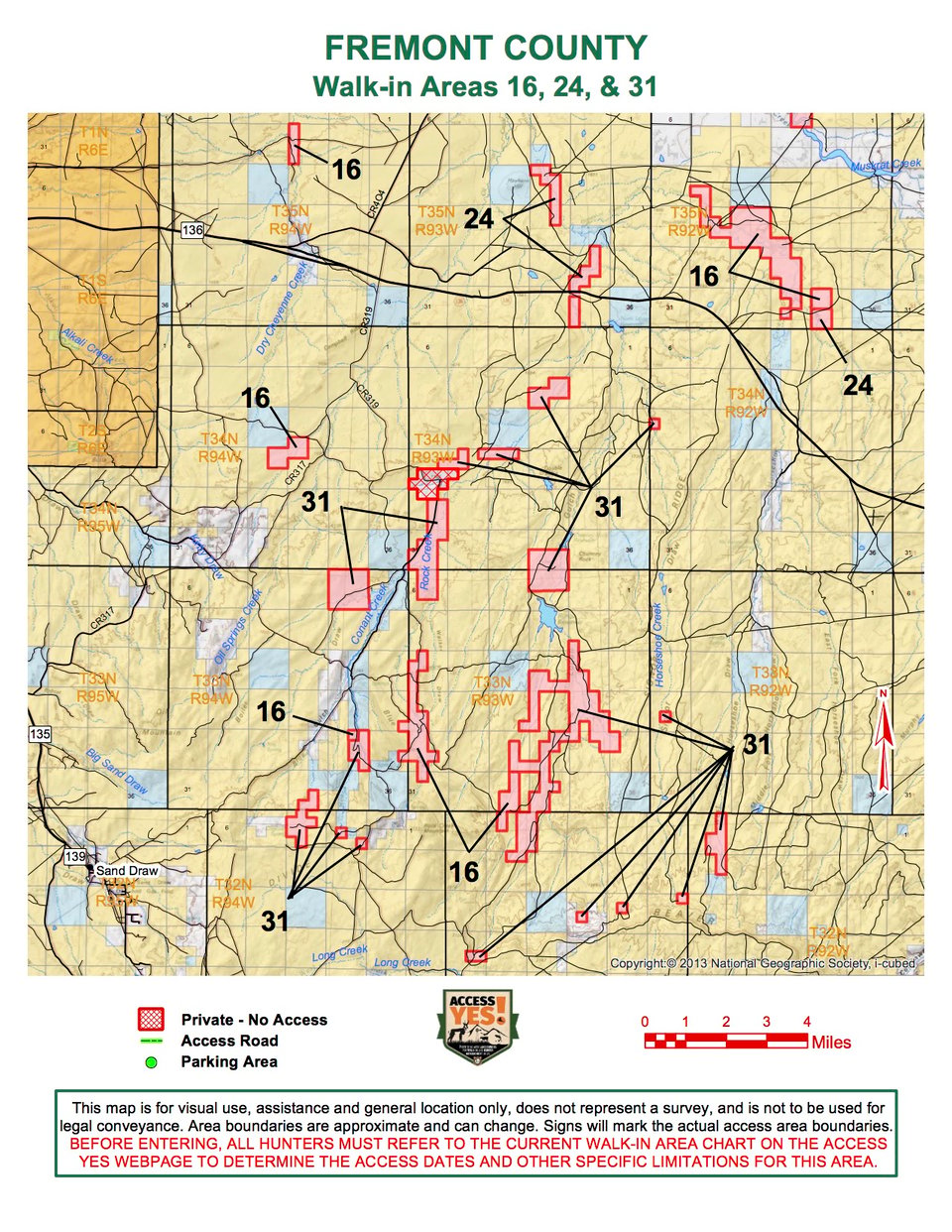 Fremont County Walk In Area 31