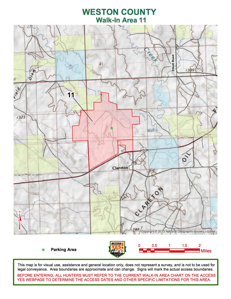 Weston County Walk In Area 11