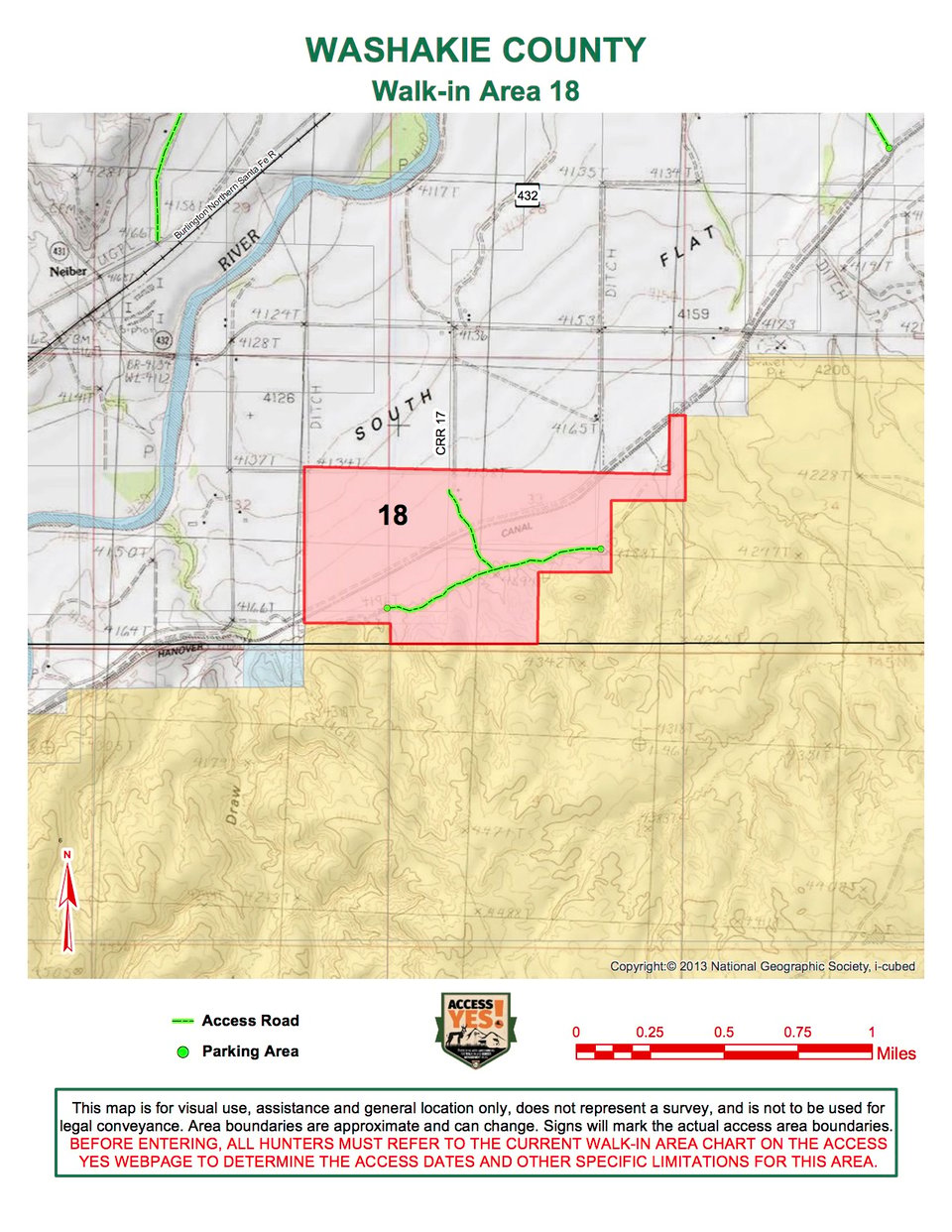 Washakie County Walk In Area 18