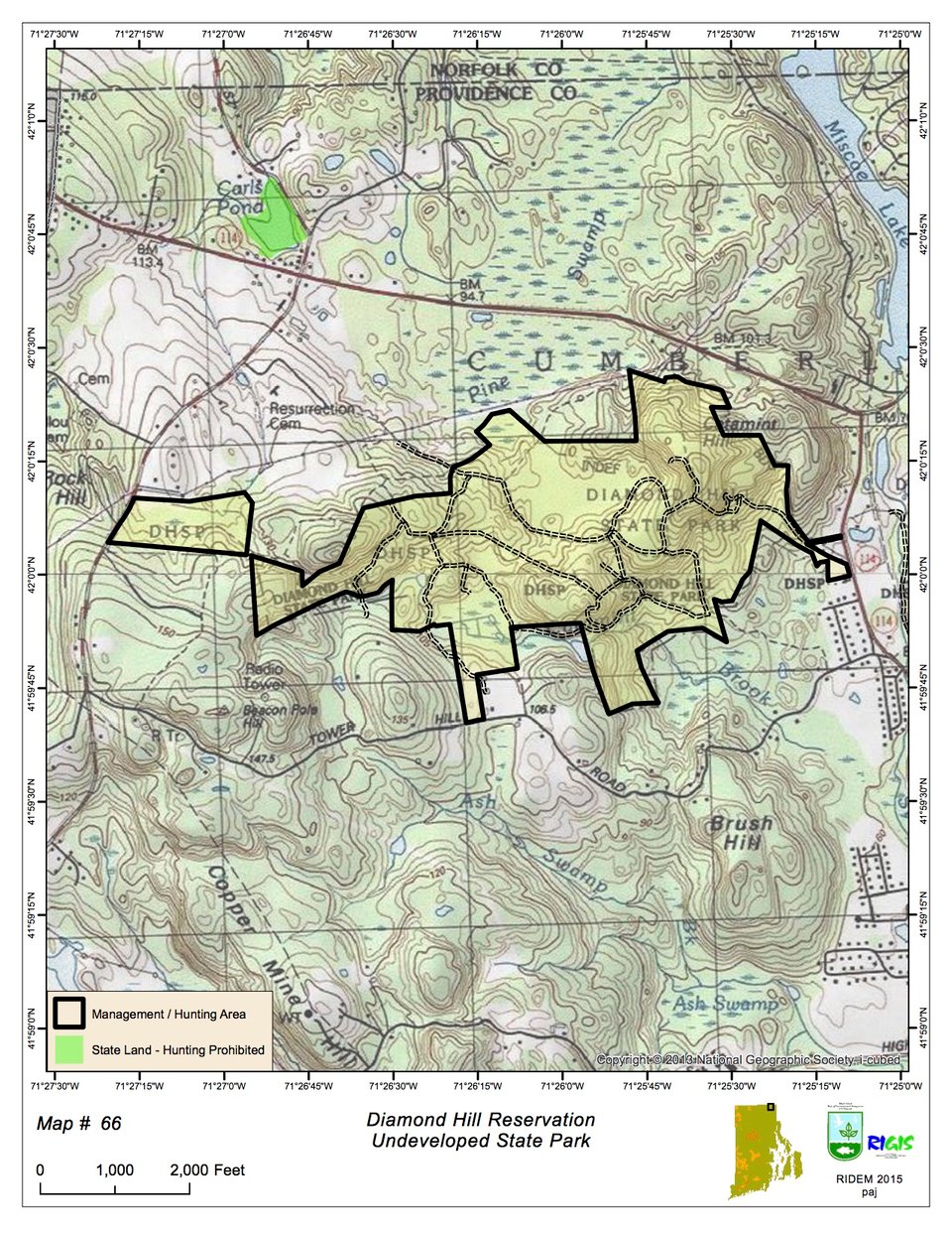 Diamond Hill Reservation
