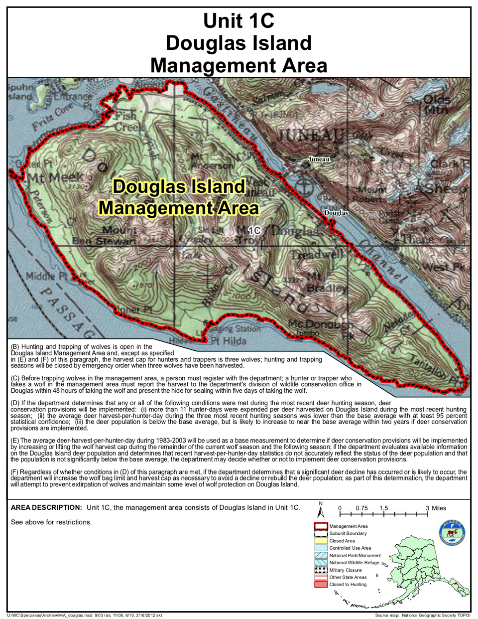 Douglas Island Management Area