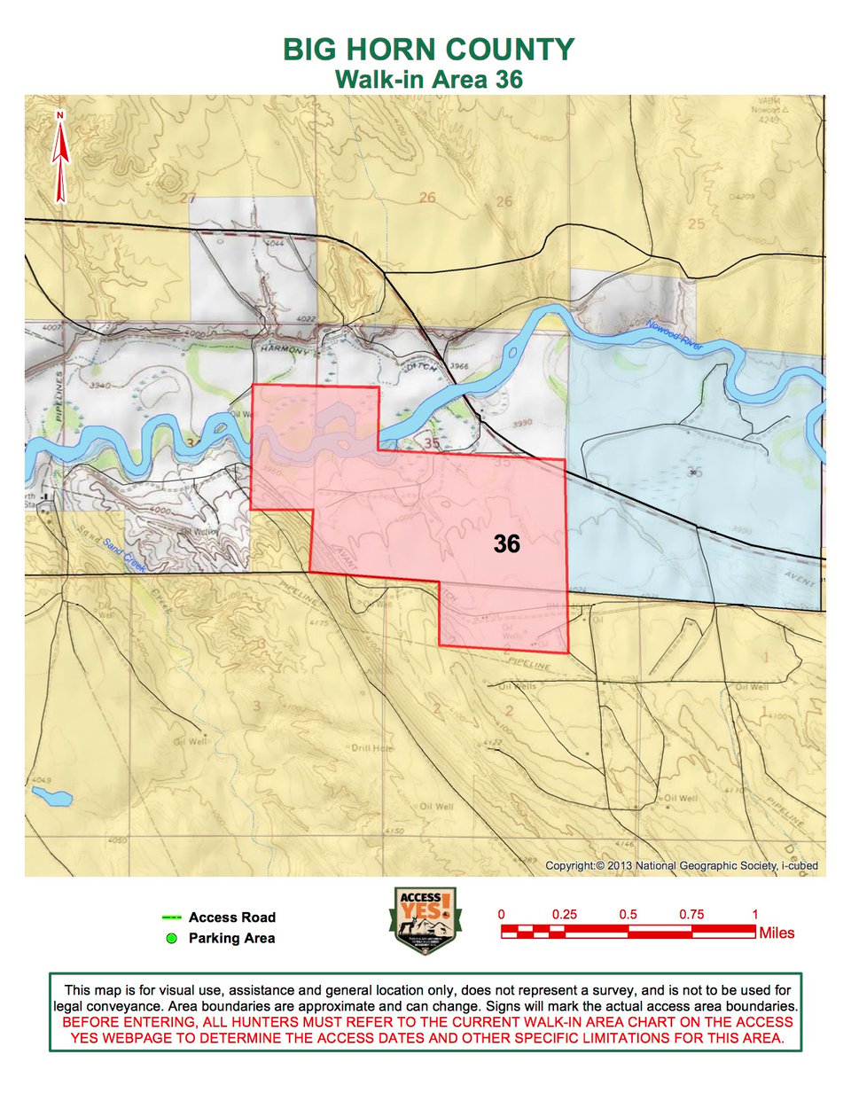 Big Horn County Walk In Area 36