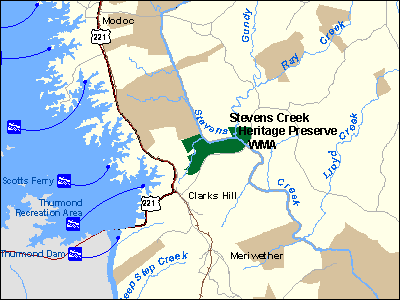 Stevens Creek Heritage Preserve/Wildlife Management Area