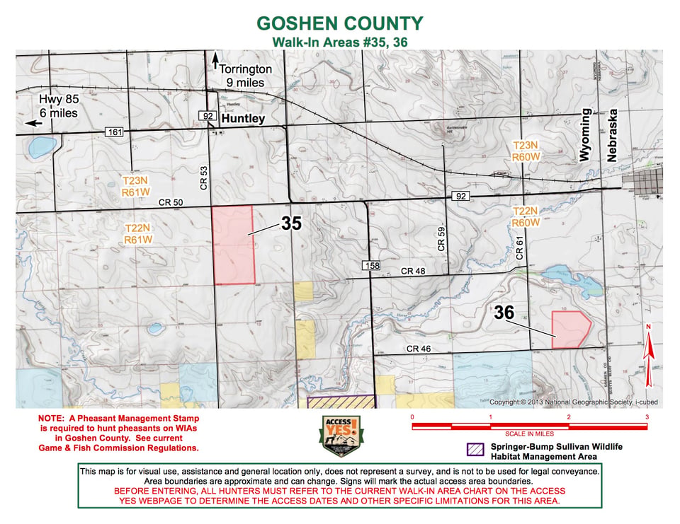 Goshen County Walk In Area 36