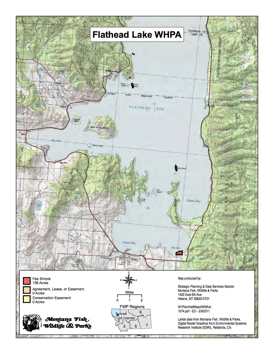 Flathead Lake WHPA WMA